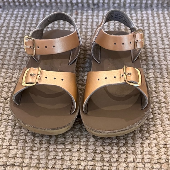 Kids Tan Sandals - Picture 1 of 6